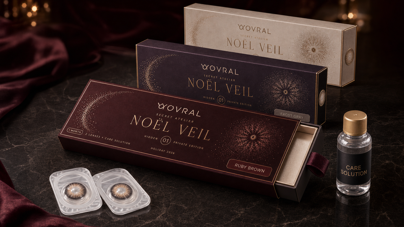YYOVRAL SECRET ATELIER NOËL VEIL 圣诞高端隐藏系列横向抽屉盒